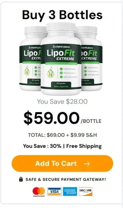 lipofit - 3 Bottles